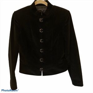 Antonio Melani Blazer Jacket Buttons Black Size 10